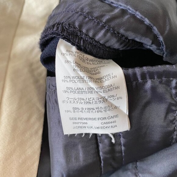 EILEEN Fisher BNWT Petite Black Ankle Pants Wool - Picture 4 of 5